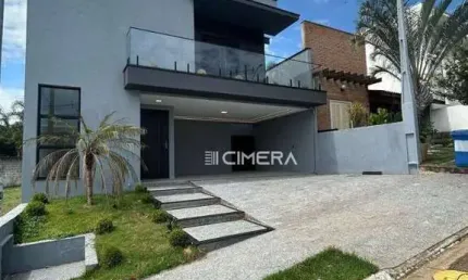 Casa a venda no condomínio  residencial via reggio, localizado na cidade de sorocaba/sp