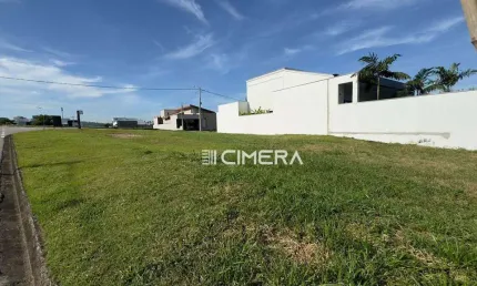 Terreno de esquina á venda no condomínio bouganville, localizado na cidade de sorocaba/sp.
