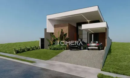 Casa com 3 suites à venda, 162 m²  - condomínio terras alpha nova esplanada - votorantim/sp