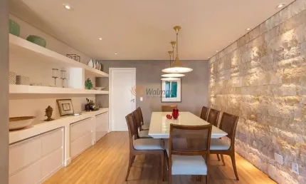 Imperdível apartamento de luxo no cambuí: 4 quartos, 2 suítes, 3 salas, 4 banheiros, 2 vagas - campinas-sp - 181,86 m²