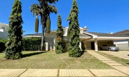 Imperdível: casa de luxo em condomínio no loteamento alphaville campinas-sp, com 4 quartos, 4 suítes e 610,62m² de área.