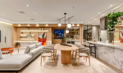 Apartamento de Luxo com 3 Suítes e 3 Vagas na Nova Campinas - Campinas-SP: 171,20 m² de Puro Conforto!