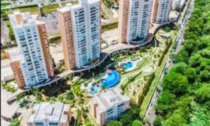 Apartamento de luxo à venda em Campinas-SP, na Fazenda São Quirino: 3 quartos, 3 suítes, 3 salas, 5 banheiros, 3 vagas de garagem.