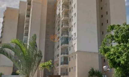 Aluguel de Apartamento de 3 Quartos no Bonfim, Campinas-SP: 1 Suíte, 2 Salas, 2 Banheiros, 3 Vagas de Garagem, 65,12 m².