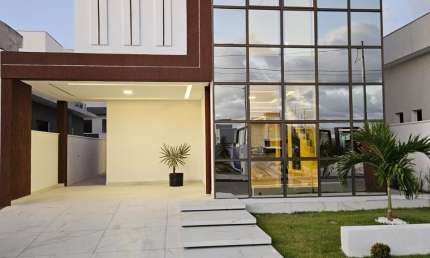 Casa em condomínio fechado com 4 quartos à venda no Gramame, João Pessoa 