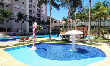 APARTAMENTO PARA LOCAÇÃO ***MOBILIADO*** 3 DORMITÓRIOS LOCALIZADO SOLEIL BRAGANÇA PAULISTA
