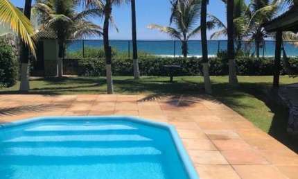 Arembepe Casa 3 Suites Piscina Área Gourmet - Cond. Pé na Areia