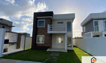 Casa em condomínio fechado com 3 quartos à venda na Rodovia Ba-099, s/n, Arembepe (Abrantes), Camaçari
