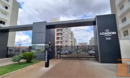 Excelente apartamento no residencial london palece, região norte.