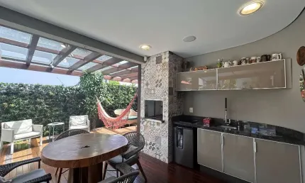 Casa em condomínio fechado com 3 quartos à venda no glória, joinville  por r$ 1.499.000
