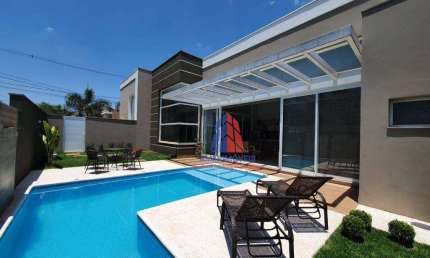 Casa com 3 dormitórios à venda, 300 m² por R$ 3.200.000,00 - Loteamento Residencial Jardim Villagio II - Americana/SP
