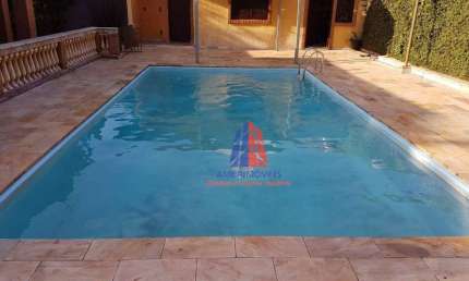 Chácara com 5 dormitórios à venda, 1000 m² por R$ 1.400.000,00 - Chácara Letônia - Americana/SP