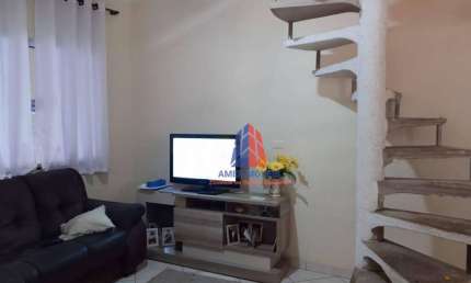 Sobrado com 3 dormitórios à venda por R$ 420.000,00 - Parque Nova Carioba - Americana/SP