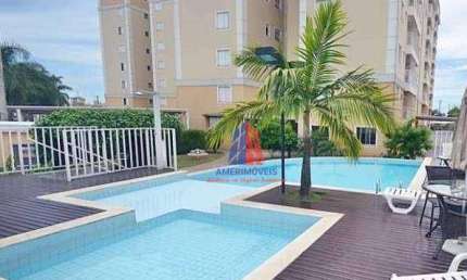 Apartamento com 3 dormitórios à venda, 63 m² por R$ 382.000,00 - Vila Omar - Americana/SP