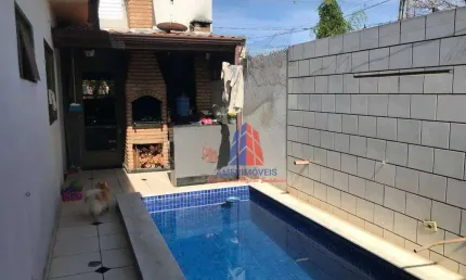 Casa com 2 dormitórios à venda por R$ 400.000,00 - Cidade Jardim II - Americana/SP