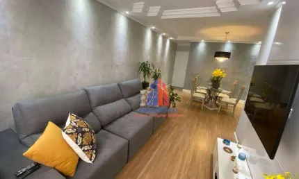 Apartamento com 3 dormitórios à venda, 110 m² por R$ 670.000,00 - Jardim Colina - Americana/SP