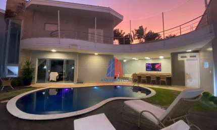 Casa com 3 dormitórios, 375 m² - venda por R$ 2.200.000,00 ou aluguel por R$ 12.000,00/mês - Chácara Letônia - Americana/SP