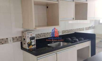 Apartamento com 2 dormitórios à venda, 55 m² por R$ 255.000,00 - Catharina Zanaga - Americana/SP