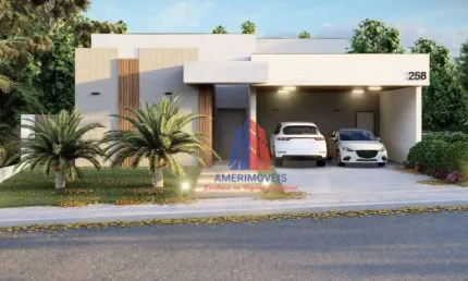Casa com 3 dormitórios à venda, 281 m² por R$ 2.490.000,00 - Condomínio Phillipson Park - Americana/SP