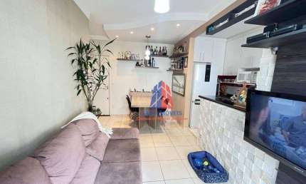 Apartamento com 2 dormitórios à venda, 59 m² por R$ 300.000,00 - Vila Belvedere - Americana/SP