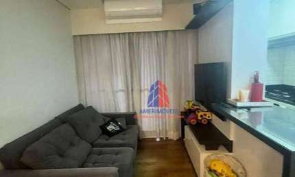 Apartamento com 2 dormitórios à venda, 58 m² por R$ 450.000,00 - Jardim São José - Americana/SP