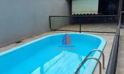Casa com 3 dormitórios à venda, 168 m² por R$ 990.000,00 - Chácara Machadinho I - Americana/SP