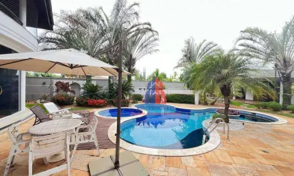 Casa com 3 dormitórios à venda, 590 m² por R$ 4.200.000,00 - Condomínio Altos da Represa - Americana/SP