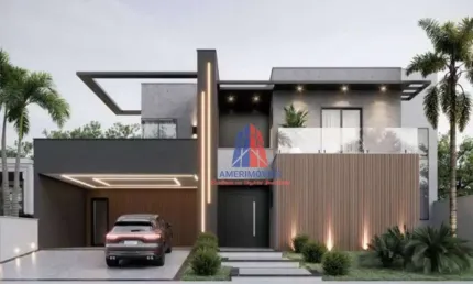 Casa com 3 dormitórios à venda, 326 m² por R$ 2.800.000,00 - Riviera Tamborlim - Americana/SP