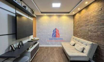 Apartamento com 2 dormitórios à venda, 42 m² por R$ 246.000,00 - Jardim Bertoni - Americana/SP