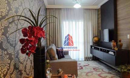 Apartamento com 3 dormitórios à venda, 77 m² por R$ 480.000,00 - Centro - Nova Odessa/SP