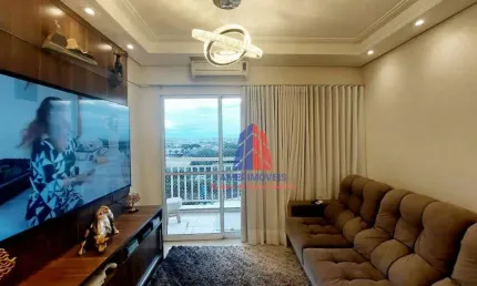 Apartamento com 2 dormitórios à venda, 71 m² por R$ 450.000,00 - Vila Belvedere - Americana/SP