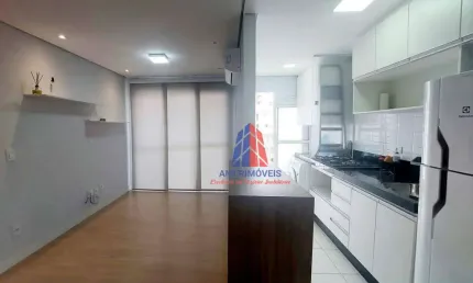 Apartamento com 2 dormitórios à venda, 52 m² por r$ 382.000,00 - centro - americana/sp