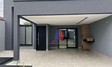 Casa com 3 dormitórios à venda, 106 m² por R$ 950.000,00 - Terra Azul - Santa Bárbara D'Oeste/SP