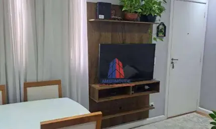 Apartamento com 2 dormitórios à venda, 46 m² por R$ 195.000,00 - Jardim Recanto - Americana/SP