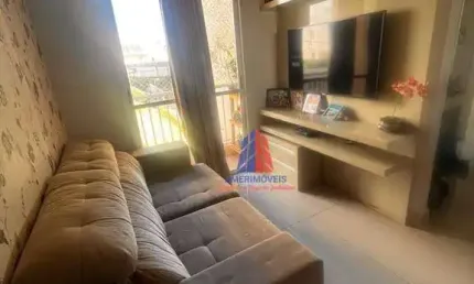 Apartamento com 2 dormitórios à venda, 50 m² por R$ 260.000,00 - Jardim Guanabara - Americana/SP