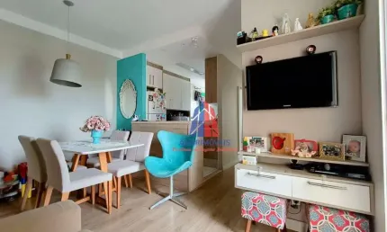 Apartamento com 2 dormitórios à venda, 50 m² por R$ 255.000 - Jardim Guanabara - Americana/SP