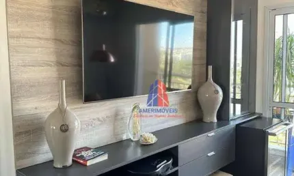 Apartamento com 2 dormitórios à venda, 57 m² por R$ 373.000 - Jardim São Domingos - Americana/SP