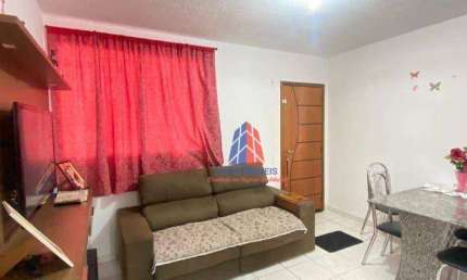 Apartamento com 2 dormitórios à venda, 48 m² por R$ 130.000,00 - Parque Residencial do Lago - Santa Bárbara D'Oeste/SP