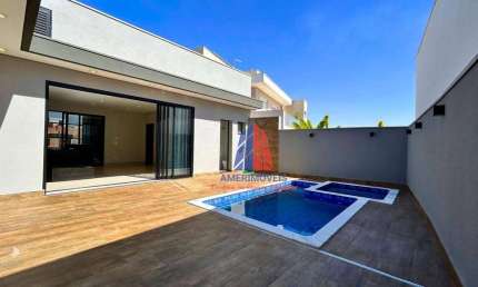Casa com 3 dormitórios à venda, 234 m² por R$ 2.100.000,00 - Loteamento Residencial Jardim dos Ipês Amarelos - Americana/SP