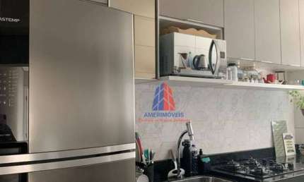 Apartamento com 2 dormitórios à venda, 45 m² por R$ 270.000,00 - Cariobinha - Americana/SP