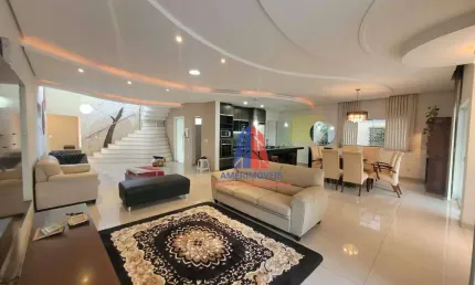 Sobrado com 3 dormitórios para alugar, 290 m² por R$ 8.917,80/mês - Jardim Imperador - Americana/SP