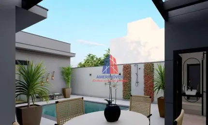 Casa com 3 dormitórios à venda, 197 m² por R$ 1.590.000 - Loteamento Residencial Mac Knight - Santa Bárbara D'Oeste/SP