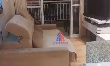 Apartamento com 2 dormitórios à venda, 59 m² por R$ 410.000,00 - Jardim São José - Americana/SP