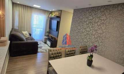 Apartamento com 3 dormitórios à venda, 74 m² por R$ 620.000,00 - Vila Santa Catarina - Americana/SP