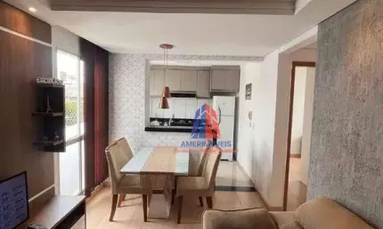 Apartamento com 2 dormitórios à venda, 43 m² por R$ 190.000,00 - Jardim Bertoni - Americana/SP