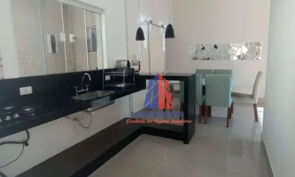 Casa com 3 dormitórios, 122 m² - venda por R$ 660.000,00 ou aluguel por R$ 4.316,00/mês - Parque Novo Mundo - Americana/SP