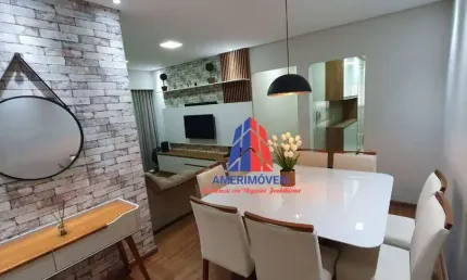 Apartamento com 3 dormitórios à venda, 81 m² por R$ 610.000,00 - Jardim São José - Americana/SP