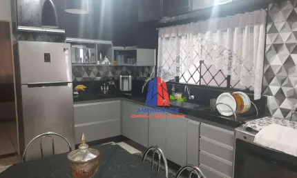 Casa com 4 dormitórios à venda, 120 m² por R$ 340.000,00 - Parque Residencial Zabani - Santa Bárbara D'Oeste/SP