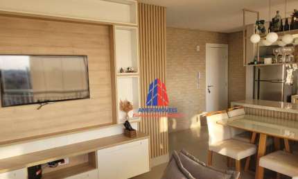 Apartamento com 3 dormitórios à venda, 77 m² por R$ 850.000,00 - Santo Antônio - Americana/SP