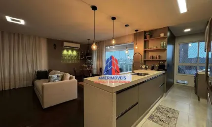 Apartamento com 2 dormitórios à venda, 77 m² por R$ 950.000 - Santo Antônio - Americana/SP